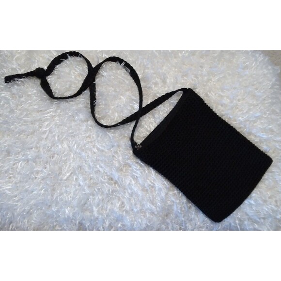 Crochet Black Purse - Picture 1 of 4